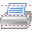 Laser printer icon