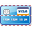 VISA card icon