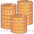 Coin columns icon