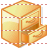 Empty card index icon