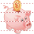 Piggy bank icon