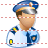 Police officer icon