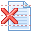 Close document icon