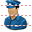 Police officer icon