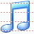 Music notes icon