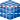 Blue cube icon