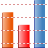 Bar graph icon