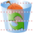 Full dustbin icon