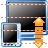 PC-PDA synchronization icon