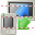 PC-PDA synchronization icon