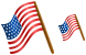 USA flag icons