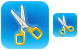 Cut icons