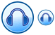 Headphones icons