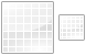 Gray grid icons