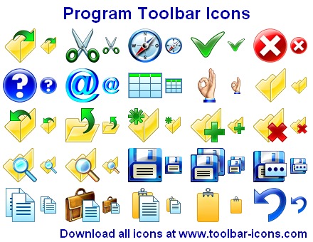 Screenshot for Program Toolbar Icons 2011.1