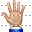 Fingers icon