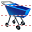 Hand cart icon