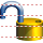 Open lock icon