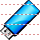 USB flash drive icon