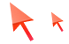 Cursor arrow icons