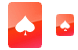 Spades card icons